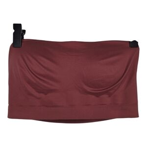 Soma Womens Spiced Whiskey Enbliss Seamless Wireless Bandeau Bra Size Small